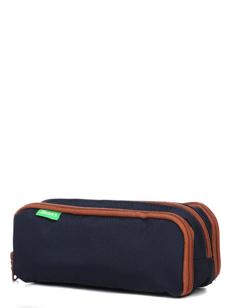Trousse Camille - 3 compartiments Bleu Marine