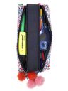 Trousse Antonia - 2 compartiments Bleu