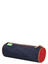 Trousse ronde Arthur Bleu/Rouge