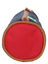 Trousse ronde Arthur Bleu/Rouge