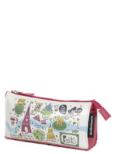 Trousse de toilette Derrire la porte Helen Paris Alma Blanc