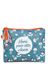 Trousse de toilette Paix Merci pour cette Anne Bleu