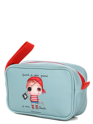 Trousse de toilette Derri�re la porte Enzo Quand Je Serai Pirate Bleu