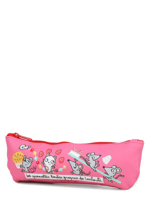 Trousse de toilette Derri�re la porte Ray Louloute Rose