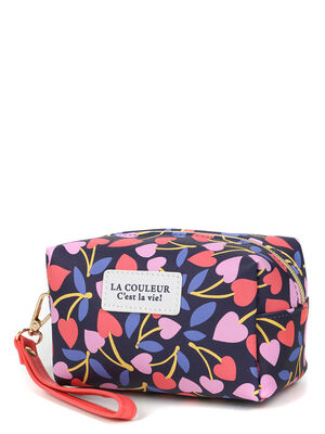 Trousse de toilette Derri�re la porte Cotie La Couleur c'est la Vie Rose