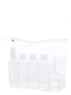 Trousse de toilette Jump + Flacons Transparent