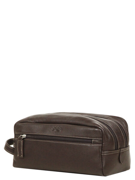 Trousse de toilette Charm - 2 compartiments Choco