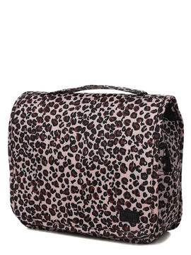 Trousse de toilette Amelia Gold Leopard Marron