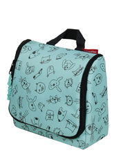 Trousse de toilette Reisenthel Toiletbag Kids Cat and dogs mint