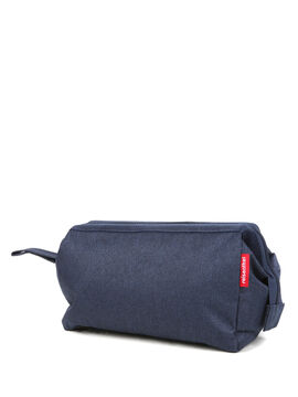 Trousse de toilette Travelcosmetic Twist Herringbone Dark Blue