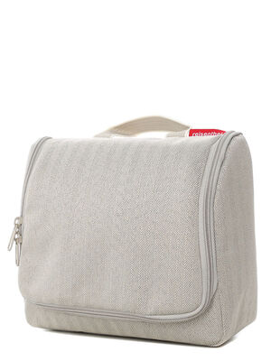 Trousse de toilette Reisenthel Toiletbag Twist Herringbone Sand