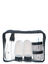 Trousse de toilette transparente + Flacons Midnight Blue