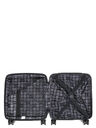 Valise cabine underseat rigide extensible Classic 3 Declic 45 cm Noir Noir