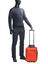 Valise cabine underseat souple extensible Basic 2 - 45 cm - 2 roues Orange Noir Orange Noir
