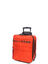 Valise cabine underseat souple extensible Basic 2 - 45 cm - 2 roues Orange Noir Orange Noir