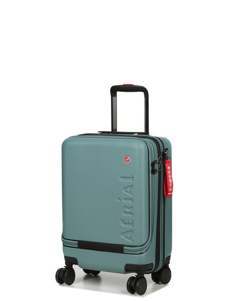 Valise cabine rigide extensible Classic 3 - 55 cm - Poche Frontale Kaki