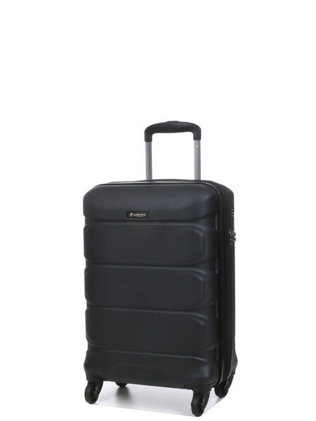 Valise cabine rigide extensible Nashira 55 cm Noir