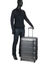 Valise rigide extensible Nashira 76 cm Gris Perle
