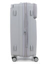 Valise rigide extensible Alrakis 69 cm Gris Clair