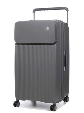 Valise rigide extensible Alrakis 80 cm Gris Fonc