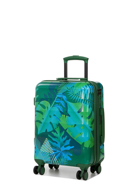 Valise cabine rigide Jungle 54 cm Vert