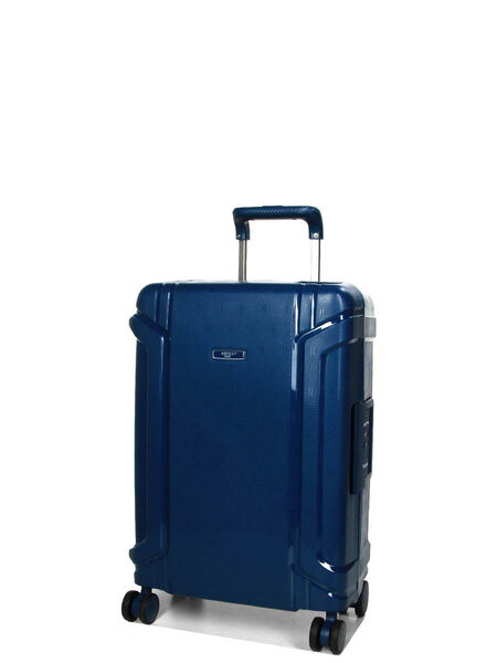 Valise cabine rigide Polaris 55 cm Bleu