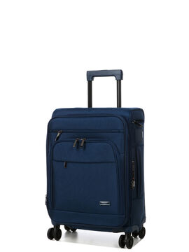 Valise cabine souple extensible Gemini 55 cm Bleu Marine