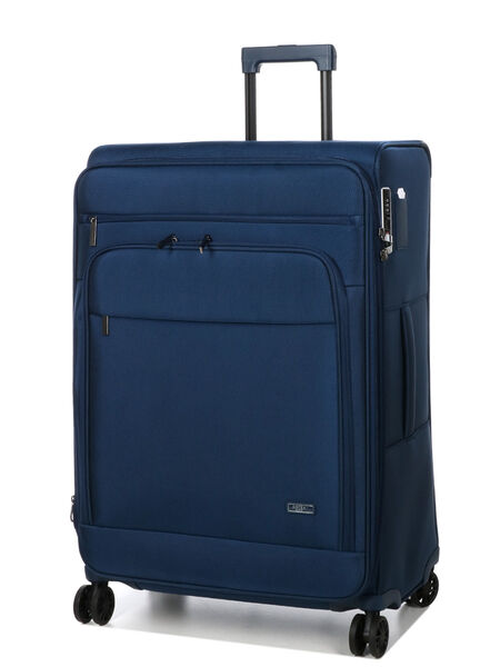 Valise souple extensible Gemini 76 cm Bleu Marine