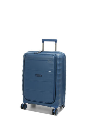 Valise Airtex Canopus 54 cm - Poche Frontale Bleu