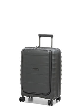 Valise cabine rigide extensible Canopus 54 cm - Poche Frontale Gris