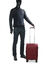 Valise cabine souple extensible Alya 55 cm Bordeaux Bordeaux