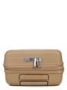Valise cabine rigide extensible Orion 55 cm - Poche Frontale Champagne