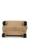 Valise cabine rigide extensible Orion 55 cm - Poche Frontale Champagne