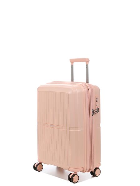 Valise cabine rigide extensible Nekkar 55 cm Saumon