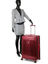 Valise rigide extensible Mirzam 75 cm Rouge Cerise