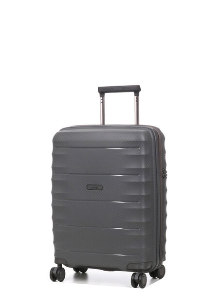 Valise cabine rigide extensible Canopus 55 cm Gris
