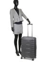Valise rigide extensible Canopus 66 cm Gris Gris