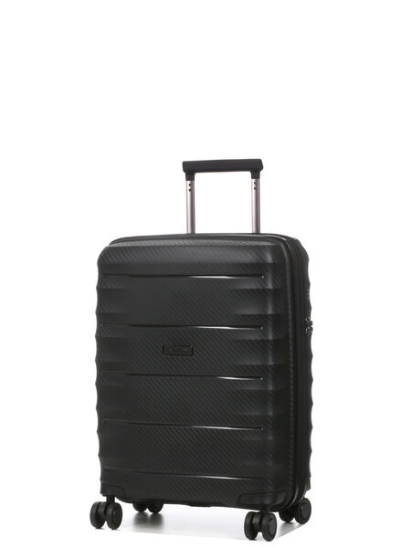 Valise cabine rigide extensible Canopus 55 cm Noir