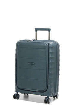 Valise cabine rigide extensible Canopus 54 cm - Poche Frontale Jade