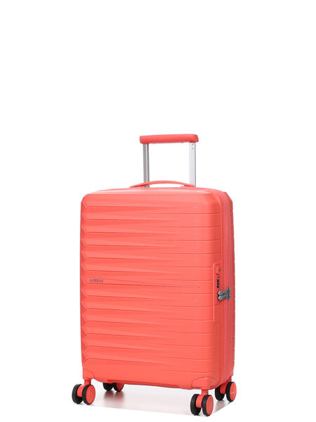 Valise cabine rigide extensible FastForward 55 cm Sunset Coral