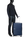 Valise rigide extensible FastForward 68 cm Navy Blue