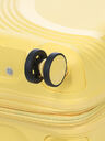 Valise cabine rigide extensible Mickey Magic 55 cm Mickey Flower Yellow