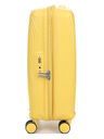 Valise cabine rigide extensible Mickey Magic 55 cm Mickey Flower Yellow