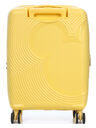 Valise cabine rigide extensible Mickey Magic 55 cm Mickey Flower Yellow