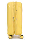 Valise cabine rigide extensible Mickey Magic 55 cm Mickey Flower Yellow