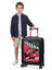 Valise cabine rigide extensible Dashpop Disney Racing Mickey 55 cm Racing Mickey Racing Mickey