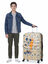 Valise rigide Wavebreaker Mickey Super Surfer 77 cm Mickey Super Surfer