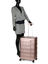 Valise rigide Alumo 67 cm Rose