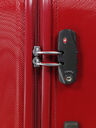 Valise rigide Prismo II 82 cm Rouge