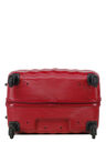 Valise rigide Prismo II 82 cm Rouge